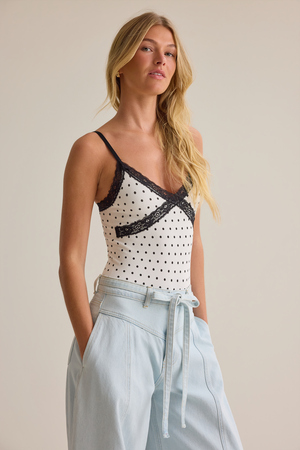 Marlowe Polka Dot Bodysuit - Altar'd State