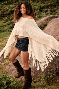 Alena Denim Skort Detail 4 - Altar'd State