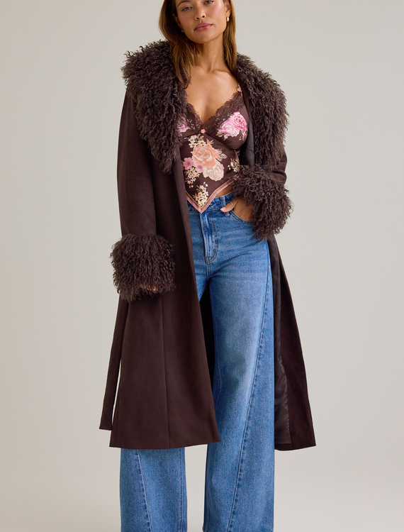 Samantha Trench Coat Detail 1 - Altar'd State