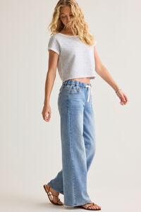 Autumn Baggy Wide Leg Jeans Detail 3 - Altar'd State