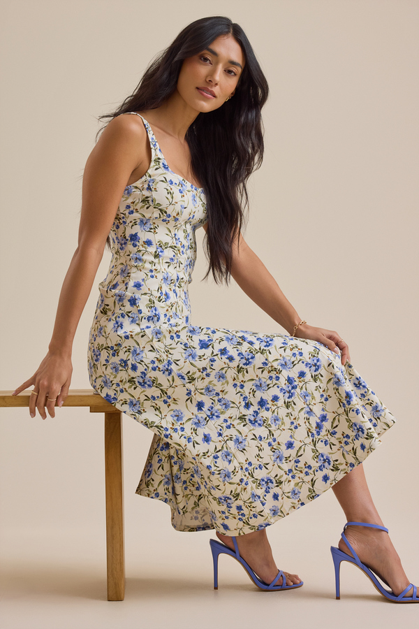 Jeane Midi Dress - Altar'd State