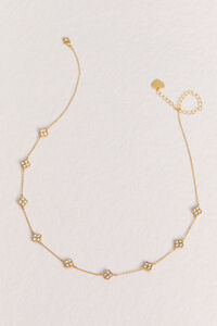 Shimmering Clover Necklace - Altar'd State