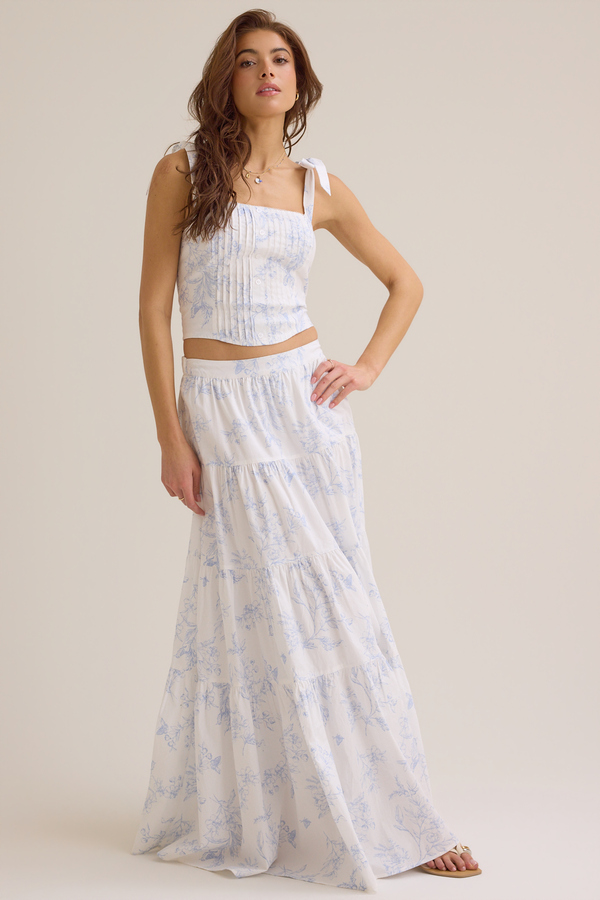 Catherine Floral Tank Detail 3 - Altar'd State