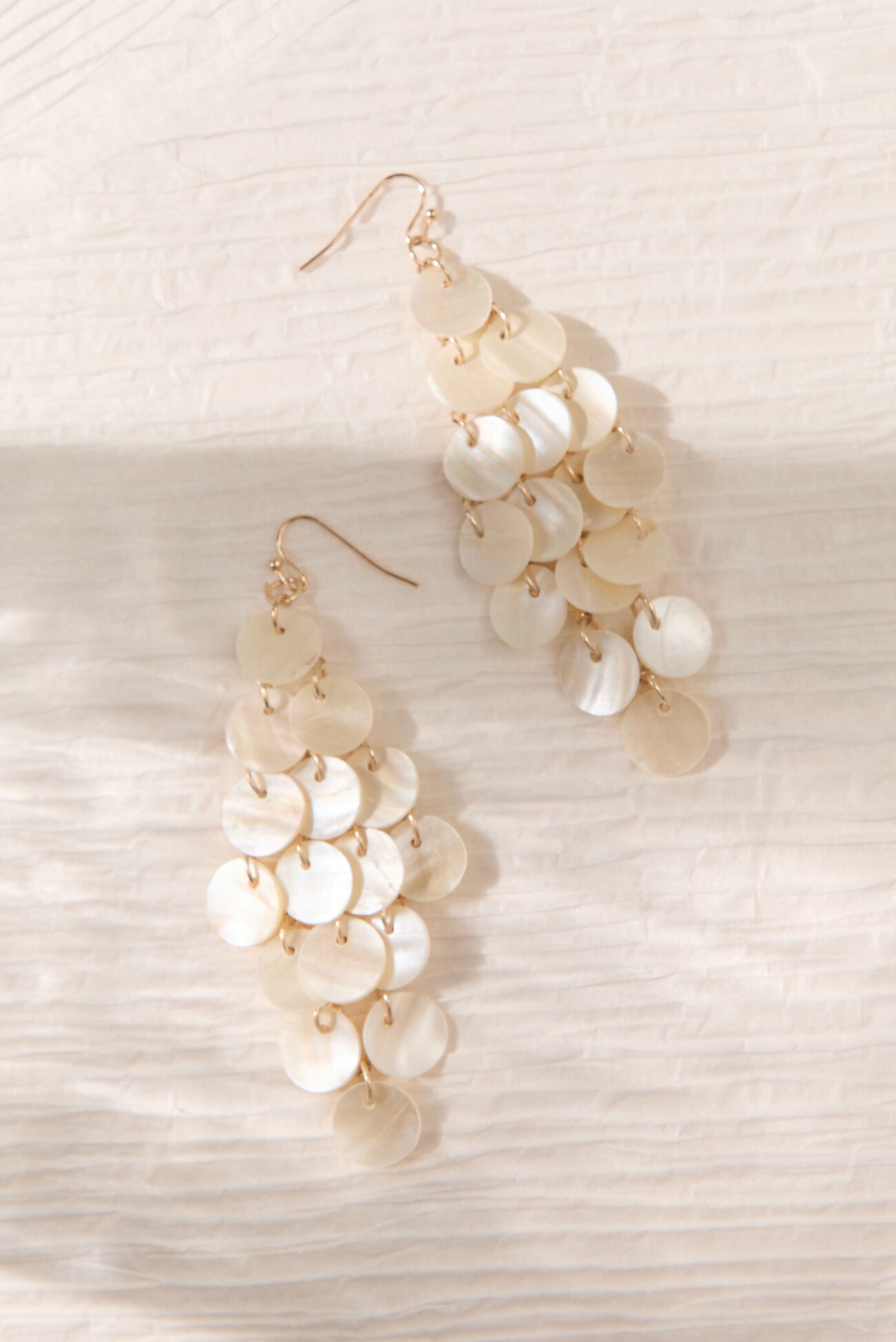 Moonlit Shore Shell Earrings