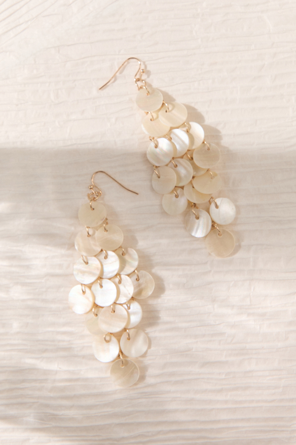 Moonlit Shore Shell Earrings Detail 4 - Altar'd State