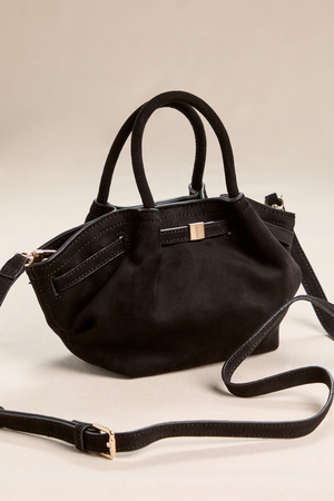 Sienna Belted Suede Mini Crossbody - Altar'd State - 