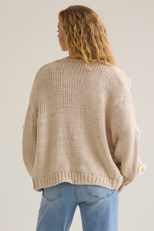Jennie 3D Flower Cardigan - Altar'd State