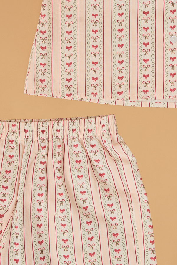 Candy Cane Cuteness Pajama Set Detail 2 - Altar'd State