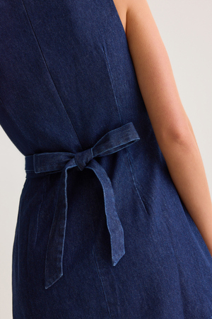 Cindy Denim Romper - Altar'd State - 