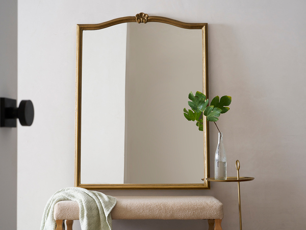 Adele Gilded Wood Mirror - Altar'd State - 