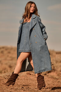 Jane Denim Trench - Altar'd State