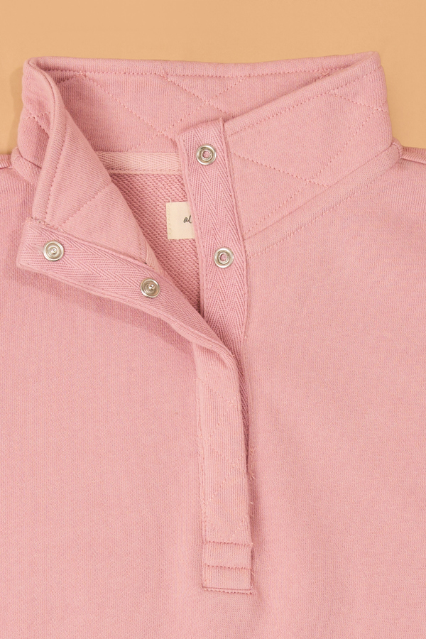 Molly Half Snap Pullover Detail 3 - Altar'd State