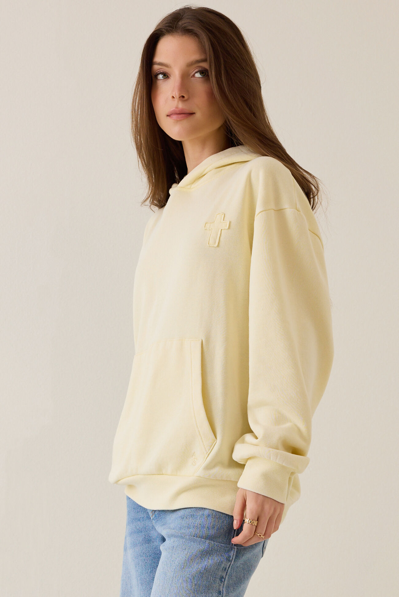 Faith Over Fear Appliqué Hoodie