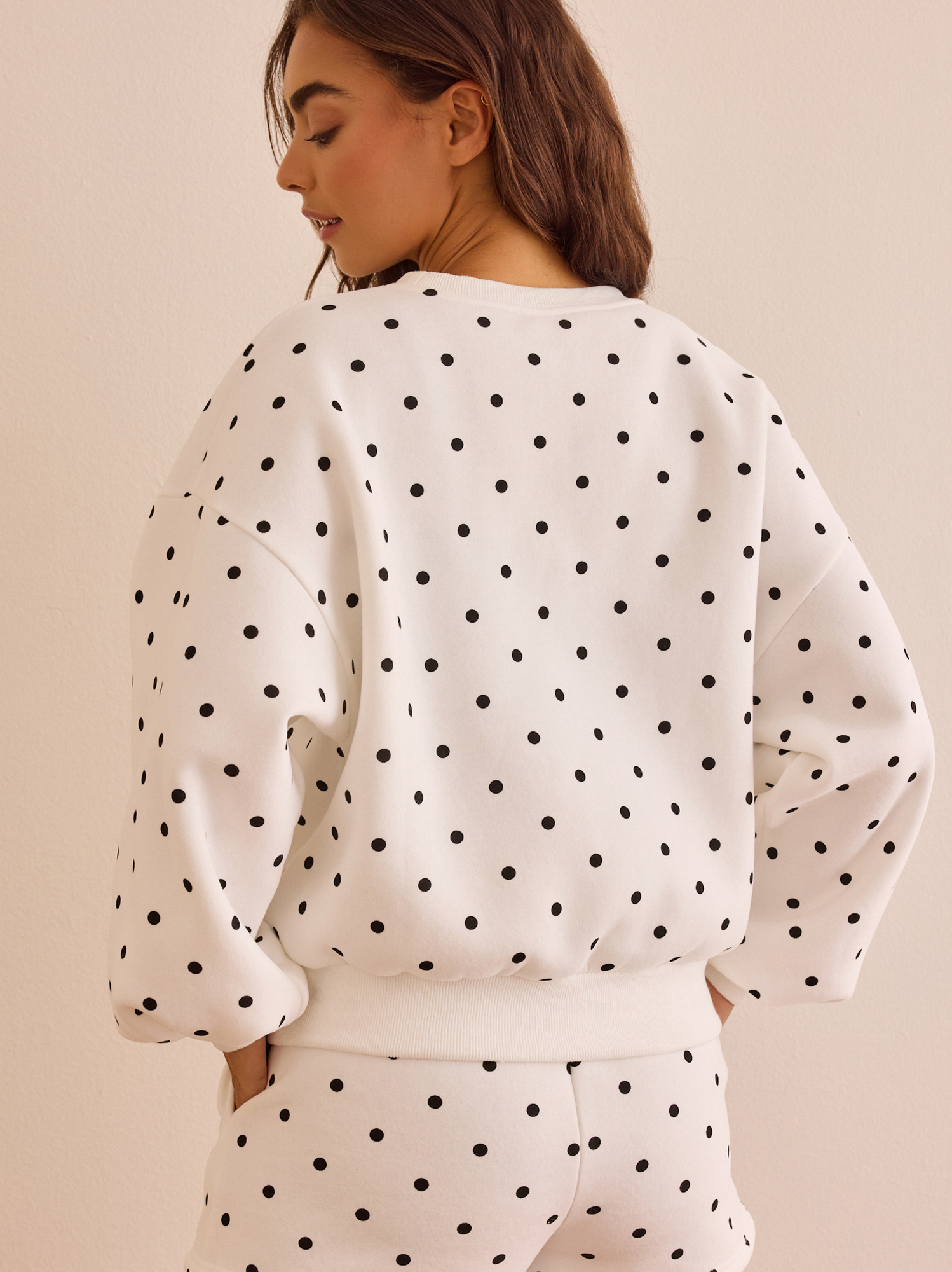 Rookie Polka Dot Crew in Black & White | AS Revival