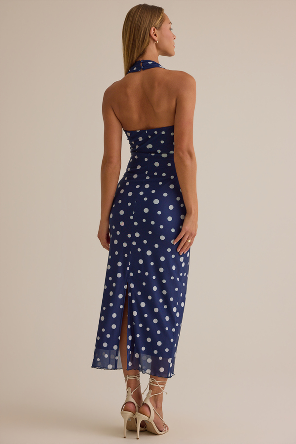 Bea Cowl Neck Maxi Dress Detail 4 - Altar'd State