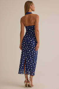 Bea Cowl Neck Maxi Dress Detail 4 - Altar'd State