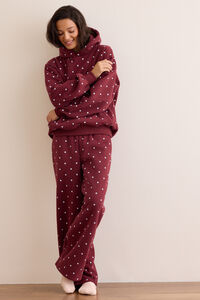 Classic Dot Cozy Hoodie Detail 3 - Altar'd State