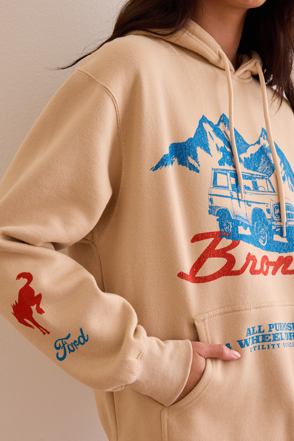 Bronco Oversized Hoodie Detail 3 - Altar'd State