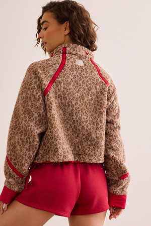 Cheetah Sherpa Quarter Zip - Altar'd State - 