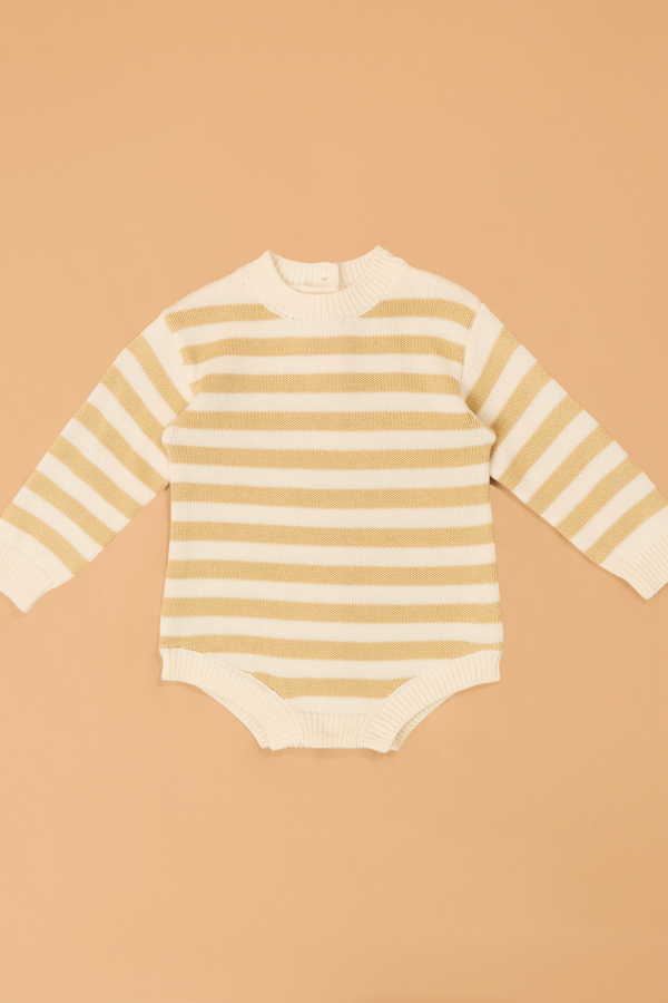 Sam Stripe Sweater Bubble Detail 2 - Altar'd State