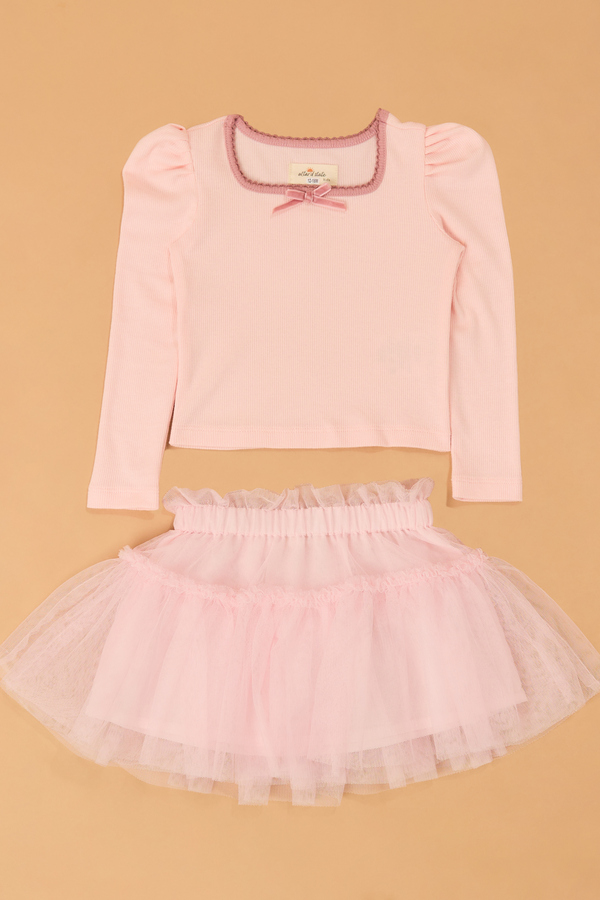 Lexie Top and Tutu Baby Set Detail 2 - Altar'd State