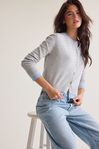 Davina Double Layer Cardigan - Altar'd State