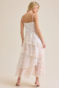 Alicia Floral Lace Maxi Dress Detail 5 - Altar'd State