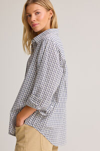Kate Plaid Button Up Top Detail 5 - Altar'd State