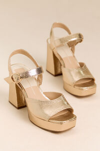 Dolce Vita Leather Platform Heel - Altar'd State
