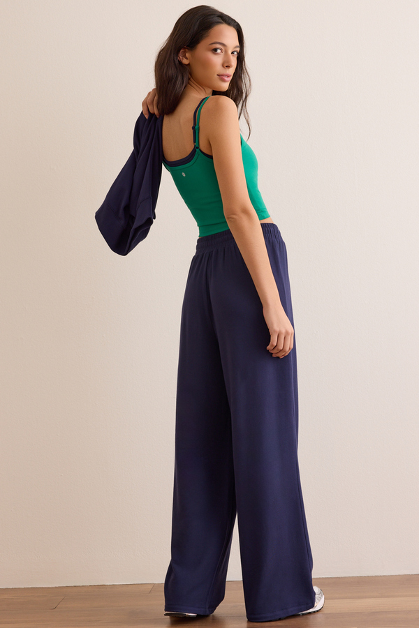 Trackline Wide Leg Pants Detail 4 - Altar'd State