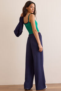 Trackline Wide Leg Pants Detail 4 - Altar'd State