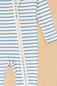 Jake Stripe Long Sleeve Footie Detail 2 - Altar'd State