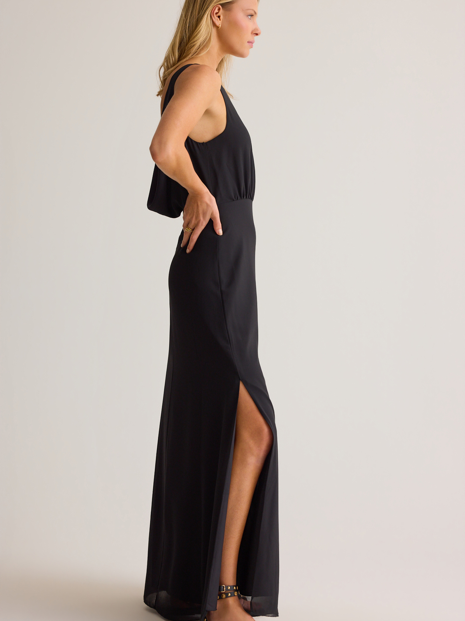 Marilyn Maxi Dress in Black | Altar'd State