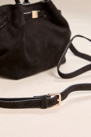 Sienna Belted Suede Mini Crossbody - Altar'd State - 