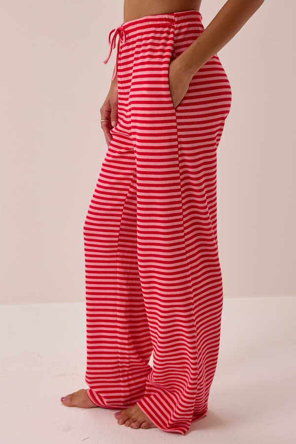 Lola Stripe Pant Detail 3 - Altar'd State