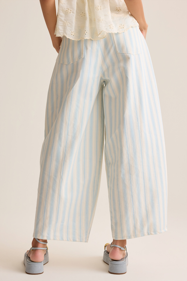 Alondra Stripe Tie Pants Detail 5 - Altar'd State