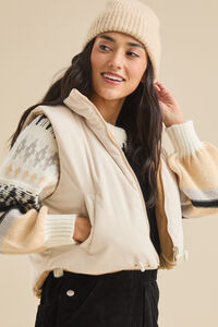 Cordelia Reversible Corduroy Vest Detail 3 - Altar'd State