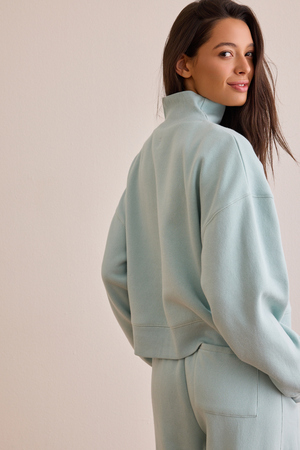 Varsity Crop Mockneck - Altar'd State - 