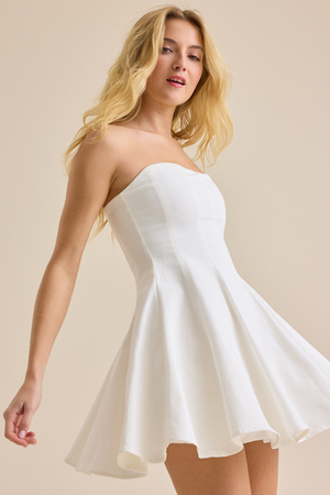 Cate Denim Dress - Altar'd State - 