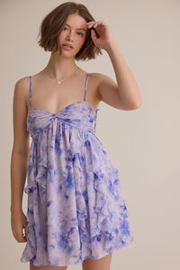 Whitley Floral Mini Dress Detail 2 - Altar'd State