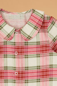 Plaid Wishes Jumper Detail 2 - Altar'd State