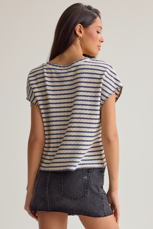 Candace Striped Top - Altar'd State - 