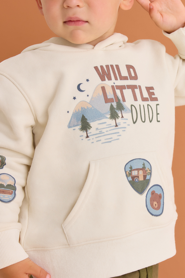 Wild Dude Graphic Hoodie Detail 2 - Altar'd State