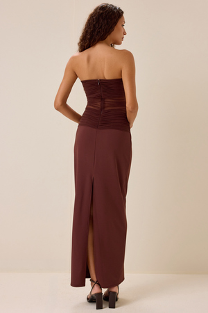 Paislee Mesh Maxi Dress - Altar'd State - 