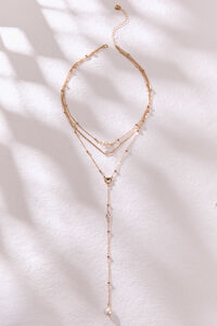 Triple Layer Pearl Necklace - Altar'd State