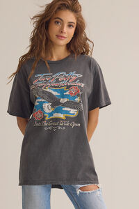 Tom Petty Eagle Oversized Tee Detail 3 - Altar'd State