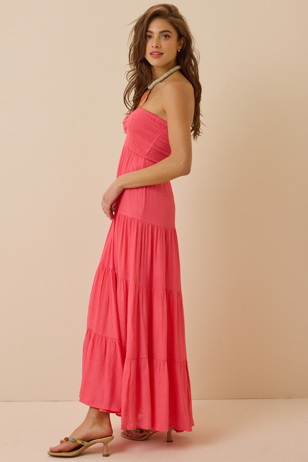 tie dye maxi dress long sleeve Final Sale Plus Size Short Sleeve Deep Scoop Neck Maxi Dress in Rainbow Sherbet Tie Dye