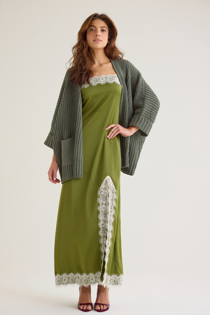 Olivia Chenille Open Front Cardigan - Altar'd State