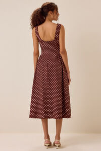 Cosette Square Neck Maxi Dress Detail 5 - Altar'd State