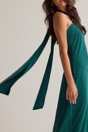 Lena Satin Maxi Dress - Altar'd State - 